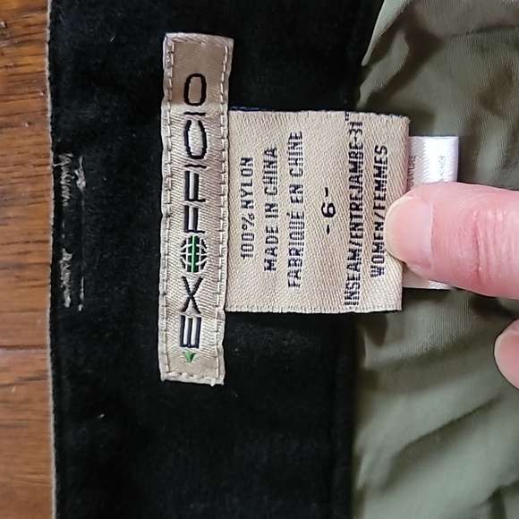 Exofficio Cargo Pants Size 6 - Picture 4 of 5